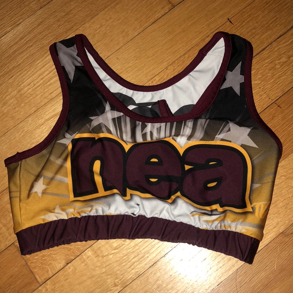 Reversible AllStar Cheer sports bra